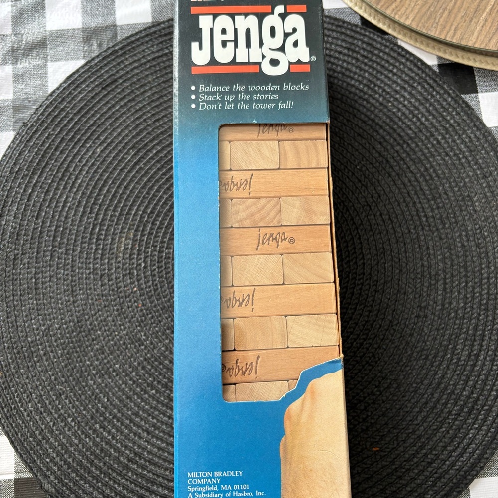 Jenga Classic Wooden Block Game